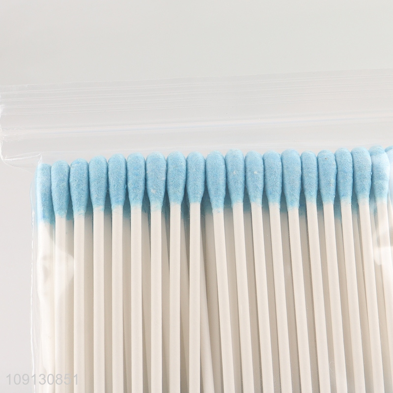 Good Quality 100 Count Double-Tipped Cotton Swabs with Double Round Tipps