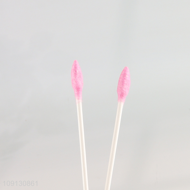 New Product 100 Count Double-Tipped Cotton Swabs with Round and Pointed Tips