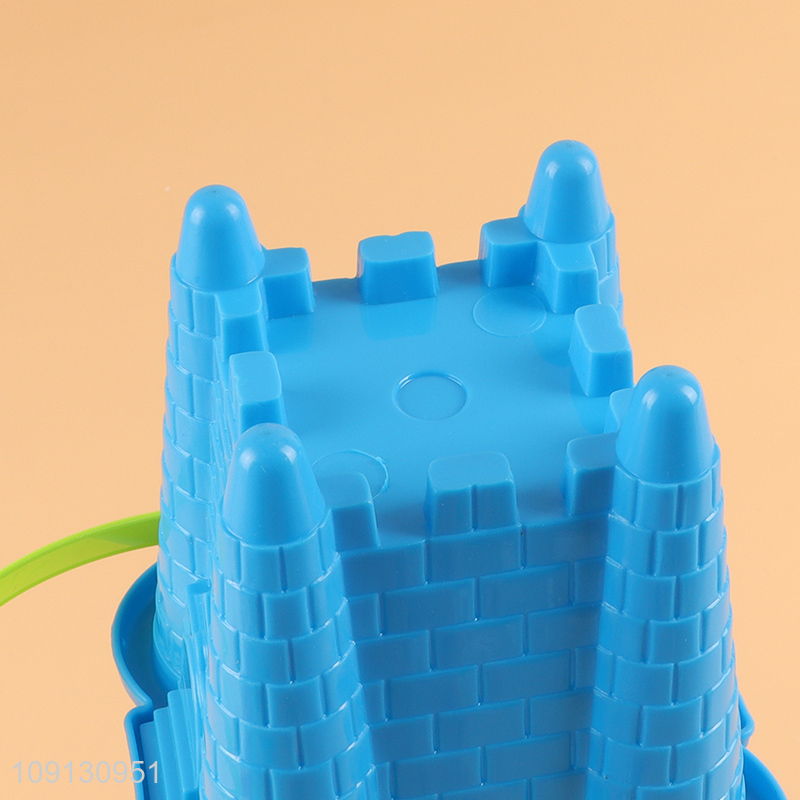 High Quality Plastic Beach Toys Sand Toy Set with Sand Bucket