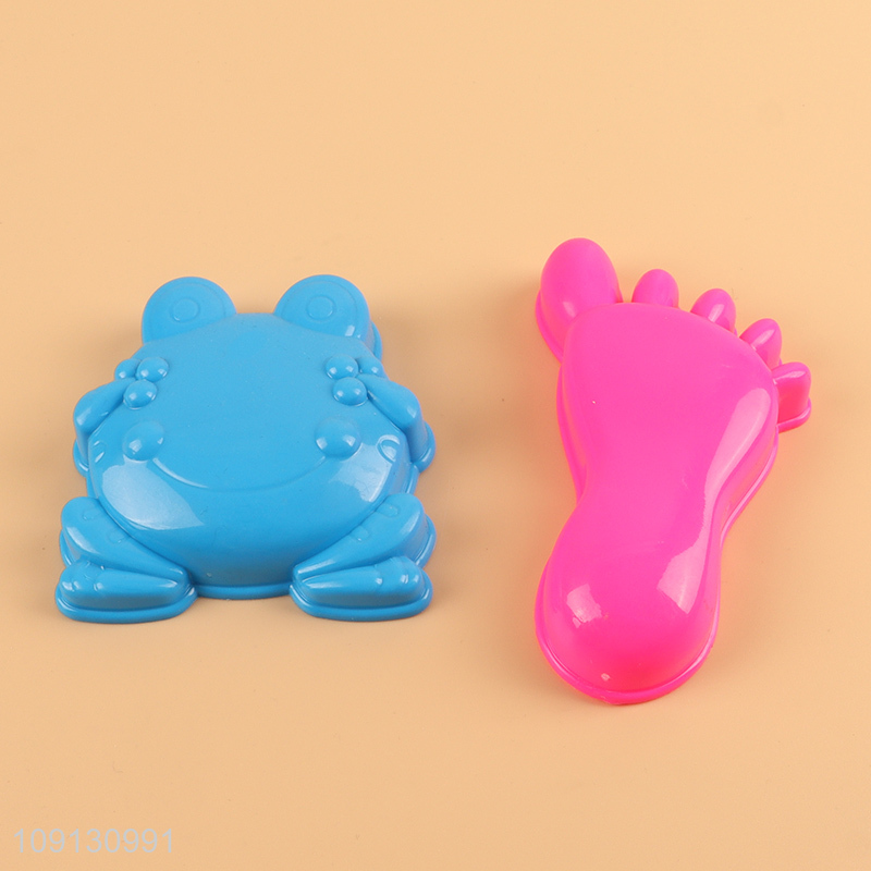 China Imports Beach Sand Toy Set with Bucket Shovel Rake Sand Molds