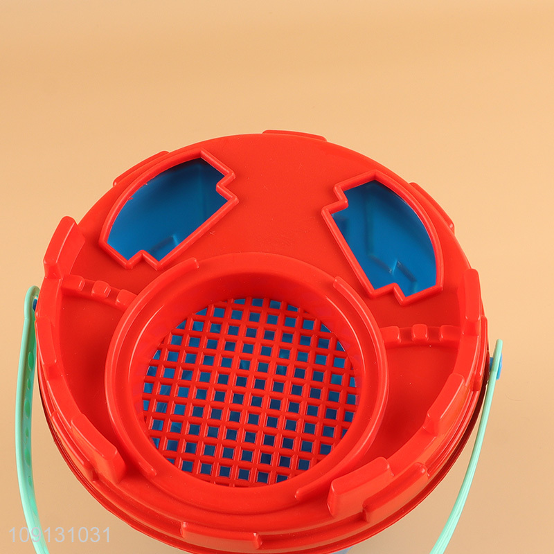 Wholesale Plastic Beach Toys Sand Toy Set with Sand Bucket