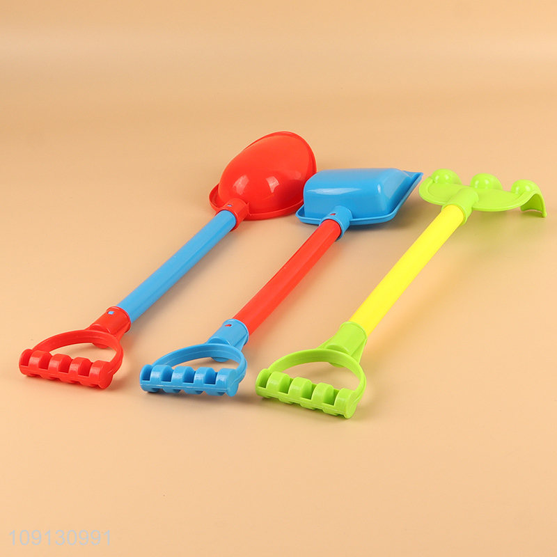 China Imports Beach Sand Toy Set with Bucket Shovel Rake Sand Molds