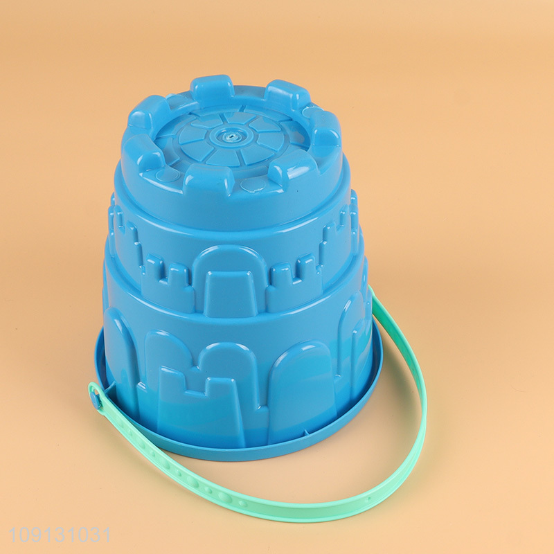 Wholesale Plastic Beach Toys Sand Toy Set with Sand Bucket