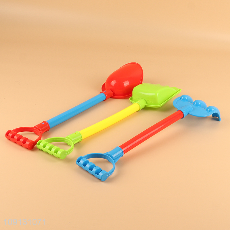 New Product Beach Sand Toy Set with Bucket Shovel Rake Sand Molds