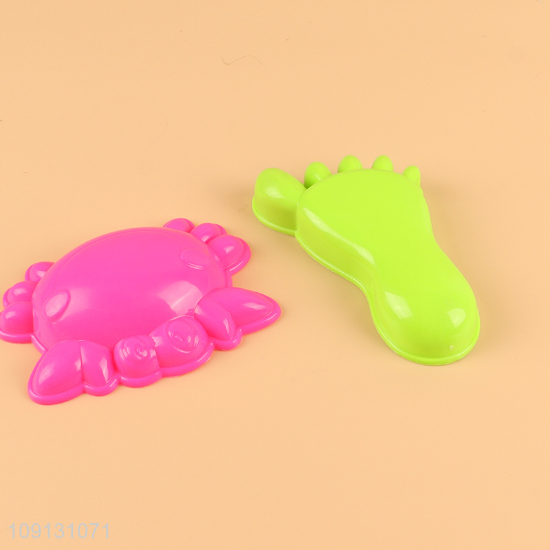 New Product Beach Sand Toy Set with Bucket Shovel Rake Sand Molds
