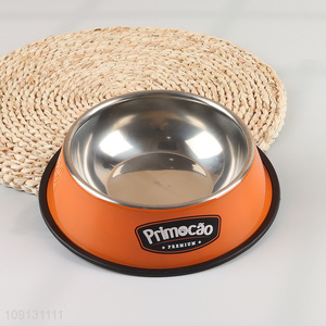 New Product Stainless Steel Pet <em>Bowl</em> <em>Dog</em> Cat Water Food <em>Bowl</em>