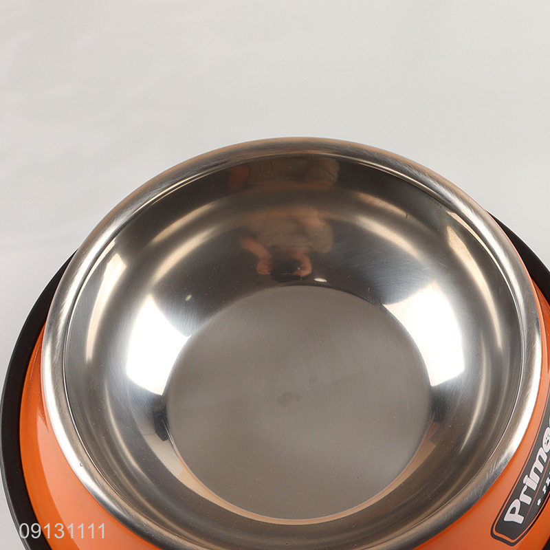 New Product Stainless Steel Pet Bowl Dog Cat Water Food Bowl