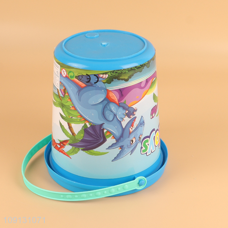 New Product Beach Sand Toy Set with Bucket Shovel Rake Sand Molds