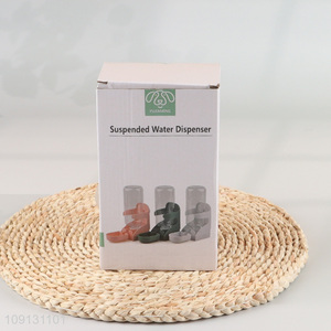 Factory Supply Rabbit Water Feeder Pet Cage Suspended Water Dispenser