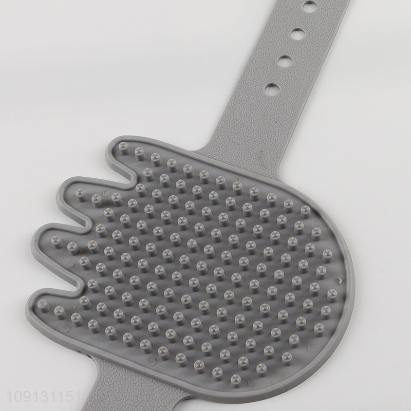 High Quality Dog Bath Brush Dog Shampoo Brush with Adjustable Handle