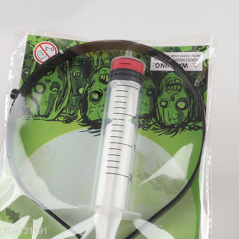 New Product Halloween Bloody Syringe Hair Hoop Halloween Party Supplies