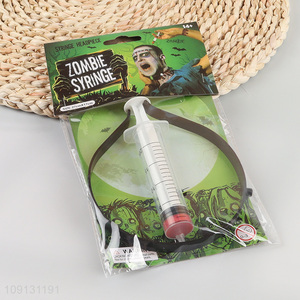 New Product Halloween Bloody Syringe Hair Hoop Halloween Party Supplies