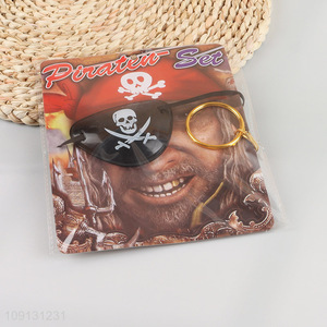 Wholesale Captain Pirate Costume Accessories Set Halloween Pirate Cosplay Accessories