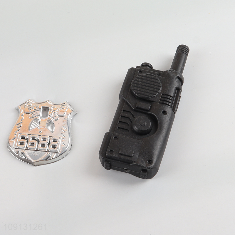 Hot Selling Kids Firefighter Toys Pretend Play Firefighter Costume Props