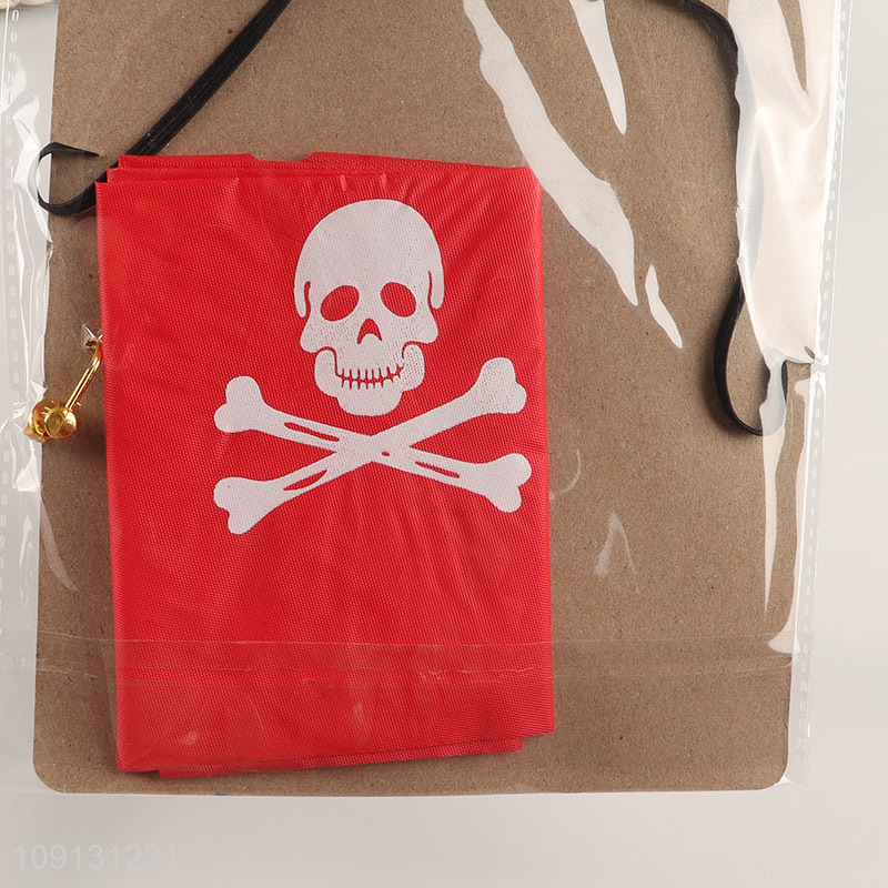 Wholesale Captain Pirate Costume Accessories Set Halloween Pirate Cosplay Accessories