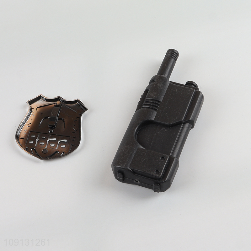 Hot Selling Kids Firefighter Toys Pretend Play Firefighter Costume Props