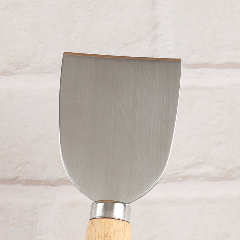 Factory Price Stainless Steel Cheese Knife with Wooden Handle