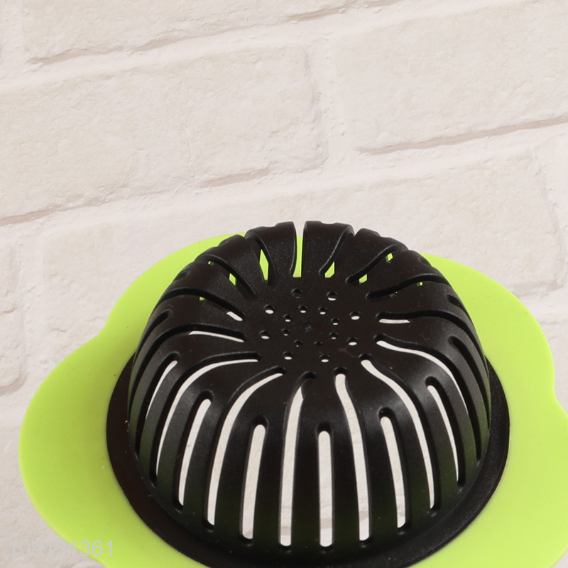 Factory Supply Flower Shaped Plastic Sink Strainer for Kitchen Bathroom