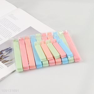 China Imports 15PCS Reusable Plastic Sealing Clips Food Bag Clips