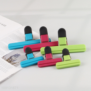 Online Wholesale 6PCS Plastic Food Bag Clips Plastic Sealing Clips