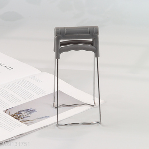 Wholesale Stainless Steel Plate Lifter Folding Hot Dish Plate Bowl Clip