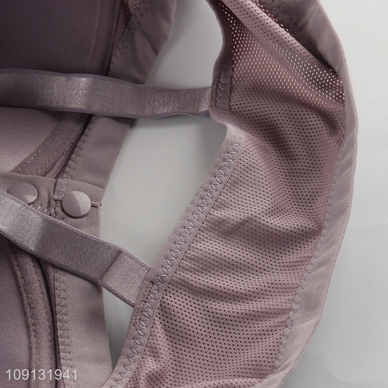 Most popular breathable front bottom women underwear bra for sale