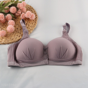 Most popular breathable front bottom women underwear bra for sale
