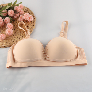 Best sale polyester breathable seamless women underwear bra wholesale