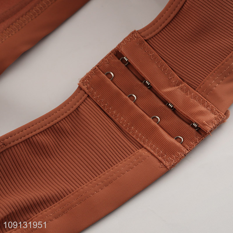 Factory price breathable polyester adjustable women underwear bra for sale