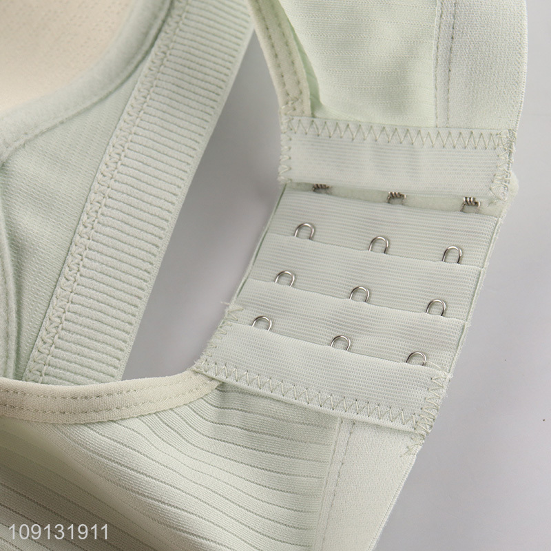 Best selling comfortable breathable polyester adjustable women underwear bra