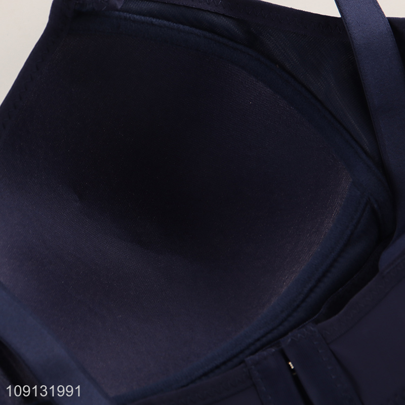 China products polyester breathable comfortable women underwear bra