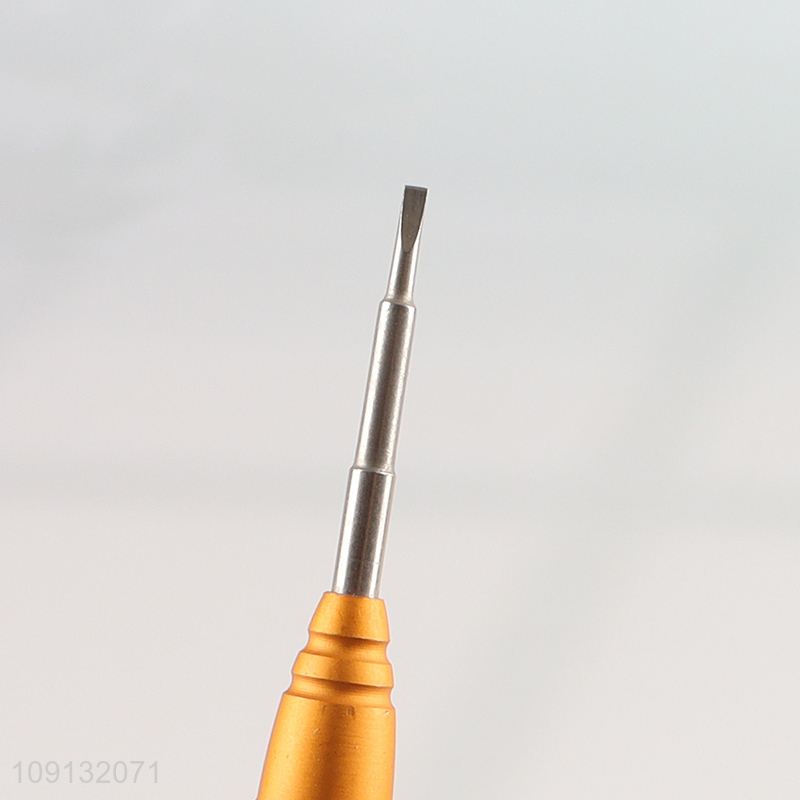 Online Wholesale Mini Slotted Screwdriver Aluminum Alloy Flat Head Screwdriver