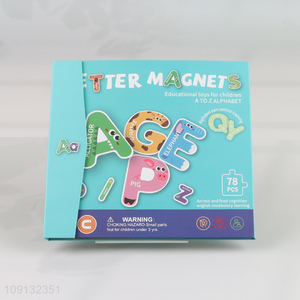 New Product Magnetic Alphabet Letters Learning Toy for Toddlers & Kids