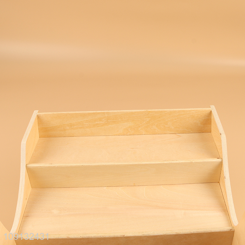 China Imports Mini Fruit & Vegetable Stall Wooden Grocery Store Playset Toy