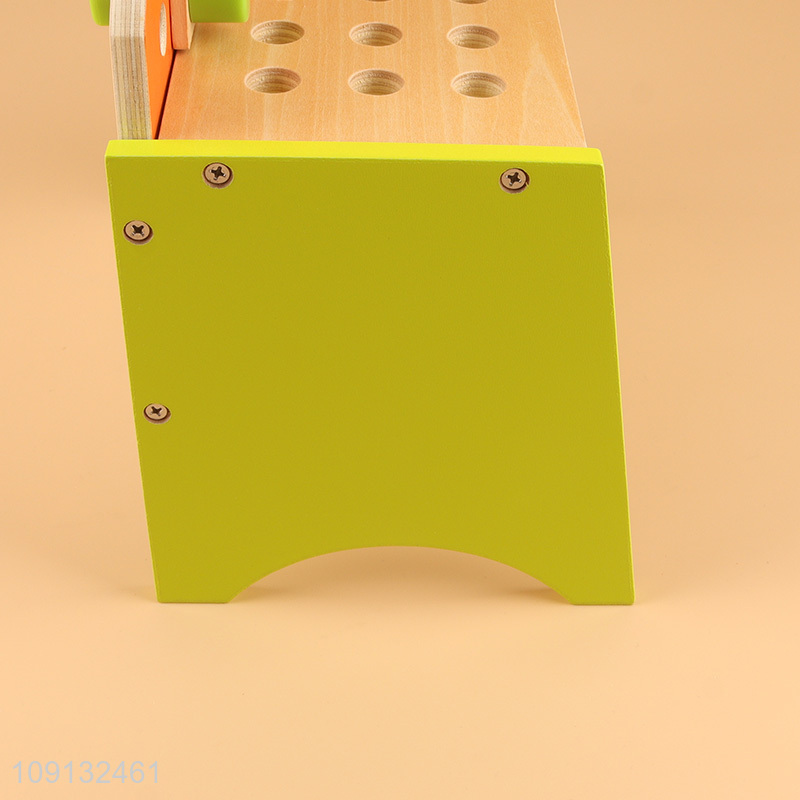 Online Wholesale Kids Wooden Workbench Tool Toy Pretend Play Toy Set