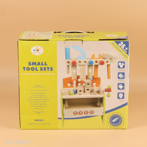 Online Wholesale Kids Wooden Workbench Tool Toy Pretend Play Toy Set