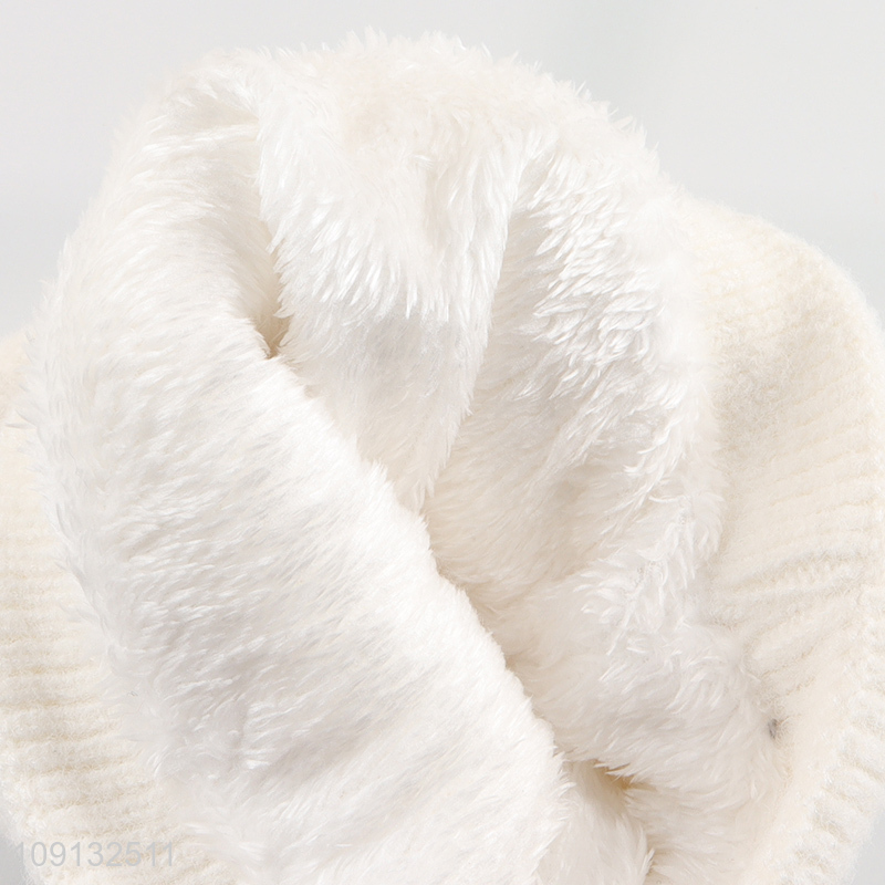 China Imports Women's Beanie Hat Winter Cuffed Plain Beanie Hat