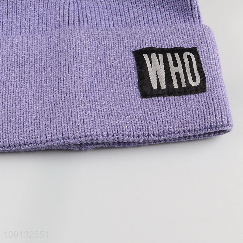 New Arrival Winter Beanie Hat Slouchy Beanie Cap for Men Women