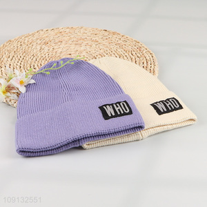 New Arrival Winter Beanie Hat Slouchy Beanie Cap for Men Women
