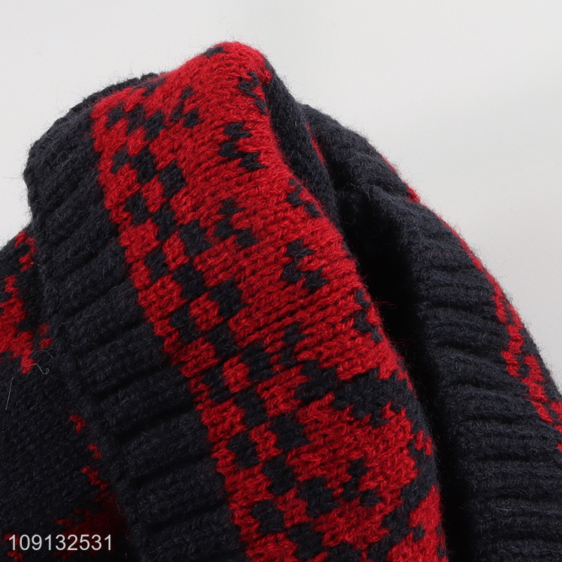 Popular Product Women's Beanie Hat Pom Pom Christmas Beanie Hat