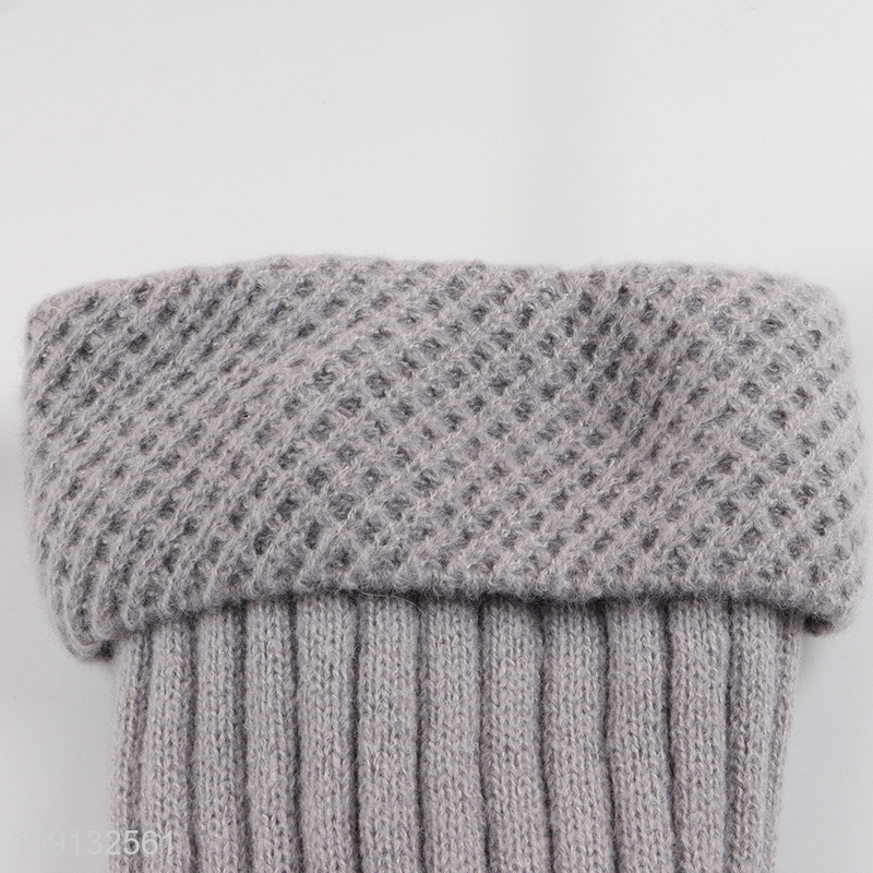High Quality Men Women Winter Beanie Hats Pom Pom Beanie Caps