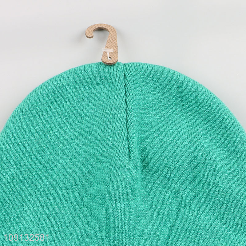 Wholesale Winer Beanie Hat Cuffed Slouchy Beanie Cap for Women