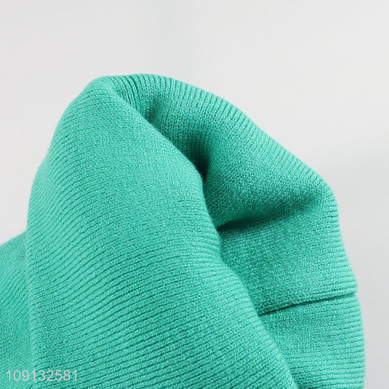 Wholesale Winer Beanie Hat Cuffed Slouchy Beanie Cap for Women