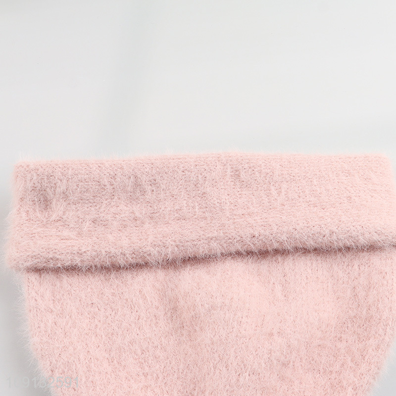 New Product Winter Beanie Hat Knitted Cuffed Beanies for Women