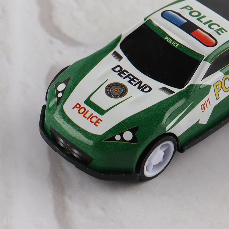 Top quality alloy car model toys police cart model toys