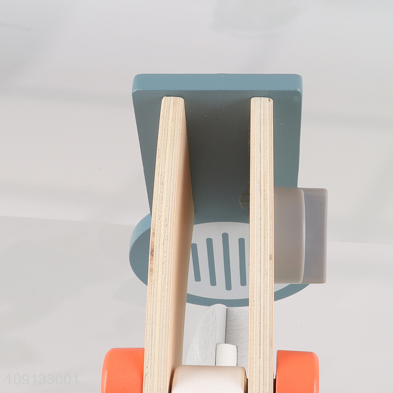 New Product Wooden Mixer Toys Pretend Play Kitchen Toy for Kids Toddlers