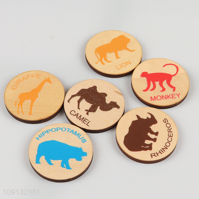 New Product Wooden Matching Memory Game Educational Toy for Kids Toddlers