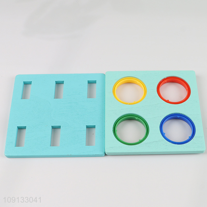 High Quality 5-In-1 Wooden Toys Montessori Toys Educational Learning Toys