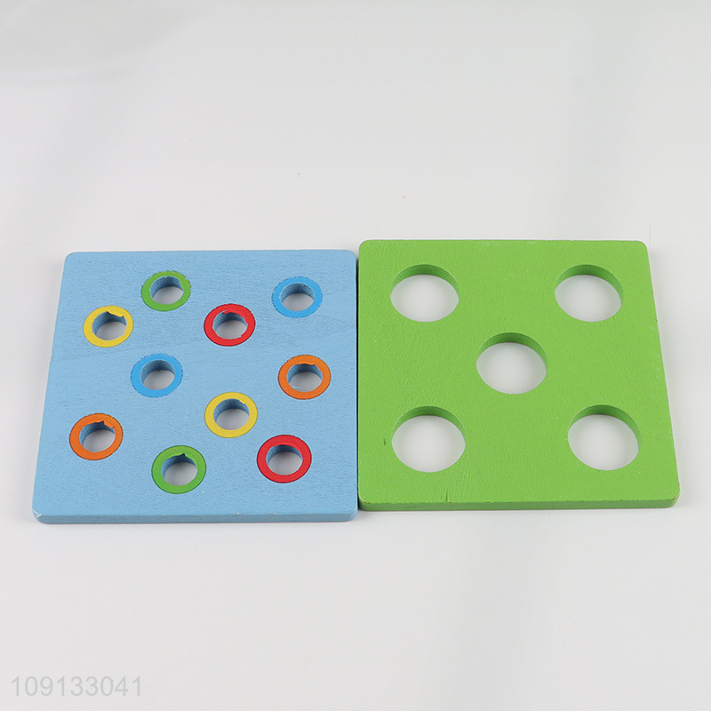 High Quality 5-In-1 Wooden Toys Montessori Toys Educational Learning Toys