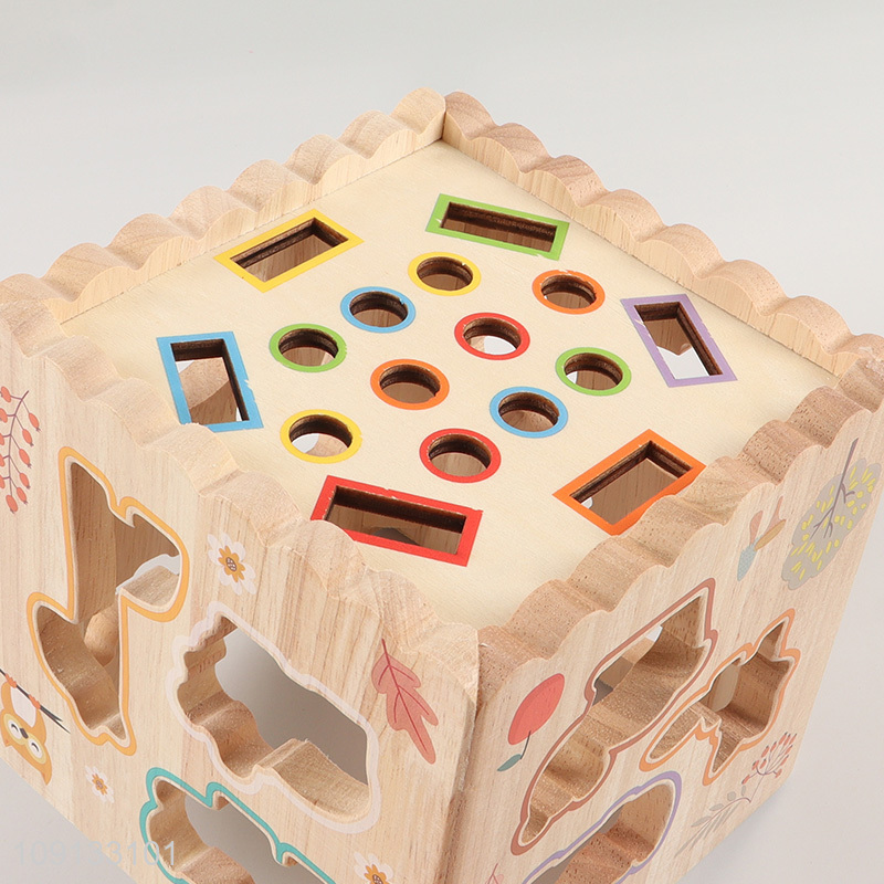 Online Wholesale 8-In-1 Wooden Toys Montessori Learning Toys for Kids Age 3+